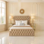 Roll-Top Upholstered - Beige