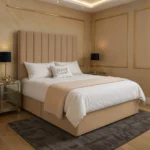 Panel Divan Bed - Beige - Image 2