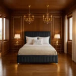 Chelsea Panel Bed - Black