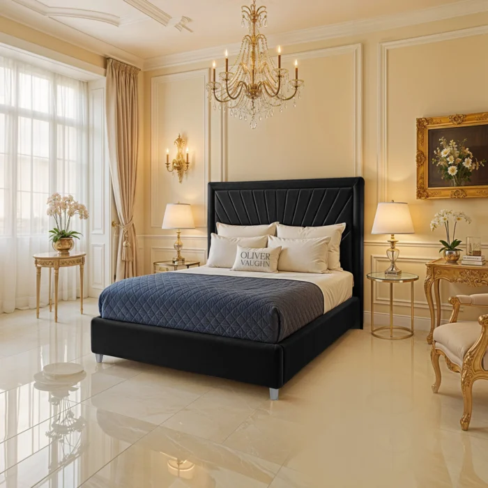 Hilton Sunrise Bed - Black - Image 2