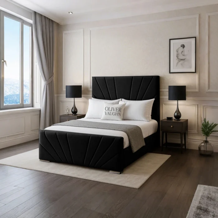 Diego Sunrise Bed - Black - Image 2