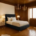 Chelsea Panel Bed - Black - Image 2