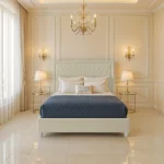 Hilton Sunrise Bed - Cream