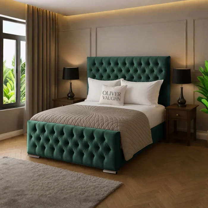 Florida Upholstered Bed - Embereld - Image 2