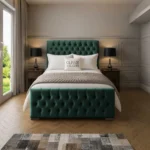 Florida Upholstered Bed - Embereld