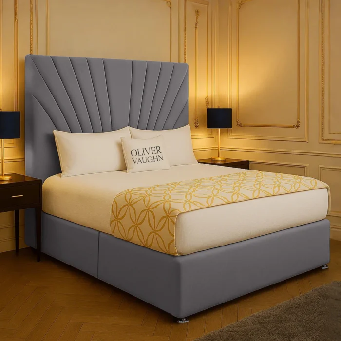 Sunshine Dvan Bed - Grey - Image 2