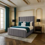 Wing Panel Bed - Grey - Image 2
