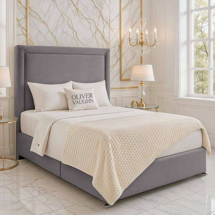 Hilton Divan Bed - Grey - Image 2