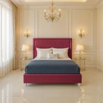Hilton Sunrise Bed - Maroon
