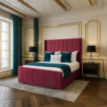 Wing Panel Bed - Maroon - Image 2