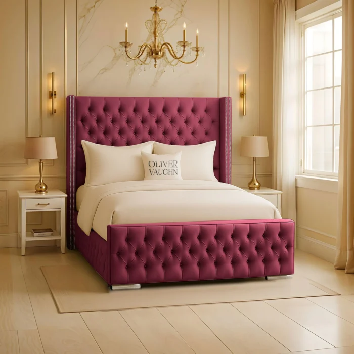 Wing Florida Bed - Maroon - Image 2