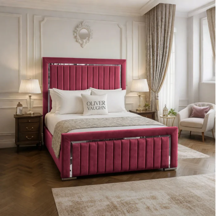The Glam Velvet - Maroon - Image 2