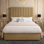 Panel Divan Bed - Mink