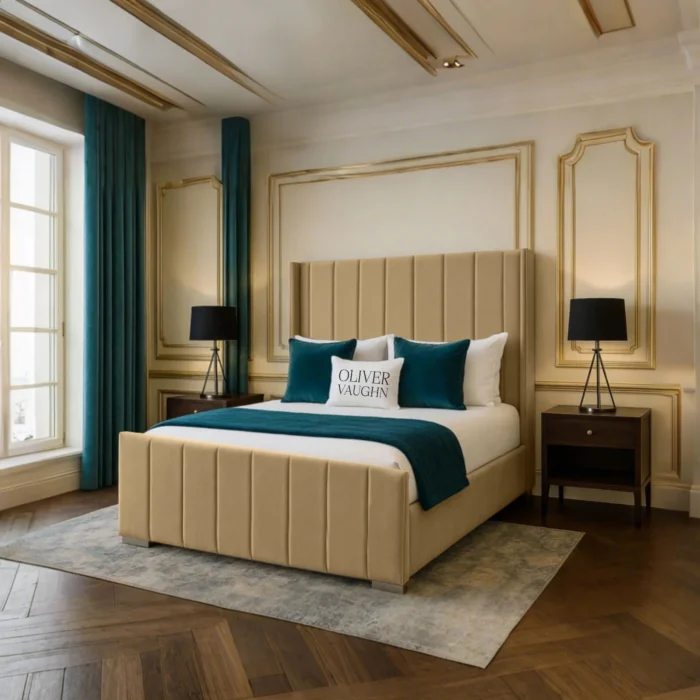 Wing Panel Bed - Mink - Image 2