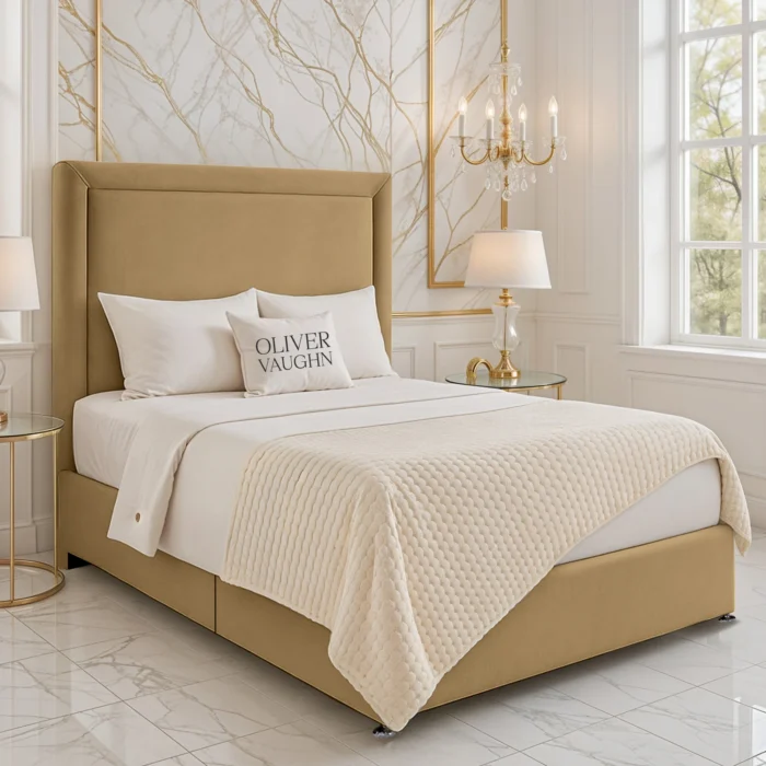 Hilton Divan Bed - Mink - Image 2