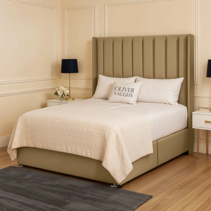 Chelsea Divan Bed - Mink - Image 2
