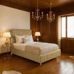 Chelsea Panel Bed - Mink - Image 2