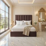 Roll-Top Upholstered - Mocca