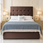 Cube Divan Bed - Mocca