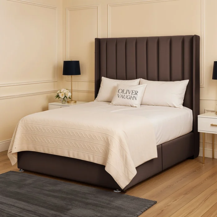 Chelsea Divan Bed - Mocca - Image 2