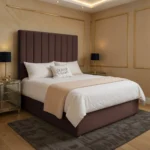 Panel Divan Bed - Mocca - Image 2