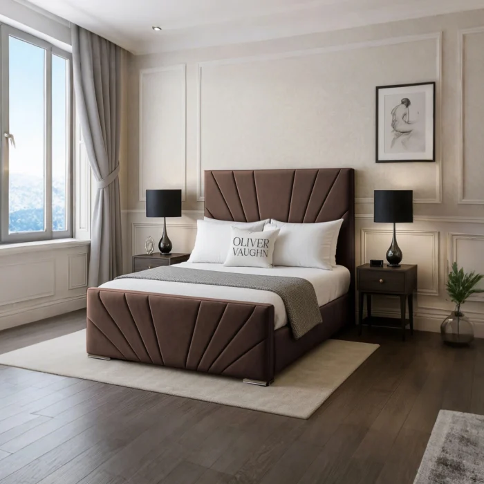 Diego Sunrise Bed - Mocca - Image 2