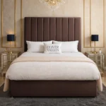 Panel Divan Bed - Mocca