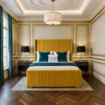 Wing Panel Bed - Mustard