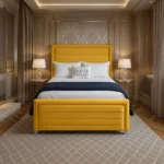 Hilton Horizon Bed - Mustard