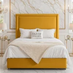 Hilton Divan Bed - Mustard
