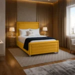 Hilton Horizon Bed - Mustard - Image 2
