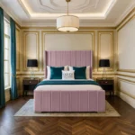 Wing Panel Bed - Pink