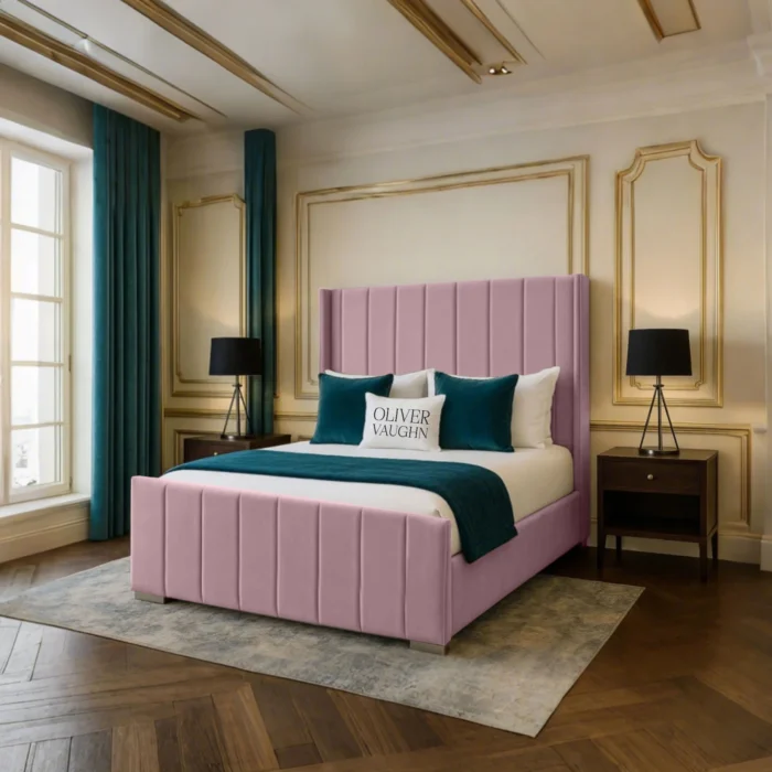 Wing Panel Bed - Pink - Image 2