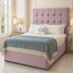 Cube Divan Bed - Pink - Image 2