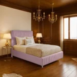 Chelsea Panel Bed - Pink - Image 2