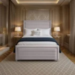 Hilton Horizon Bed - Silver