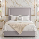 Hilton Divan Bed - Silver