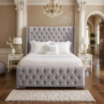 Wing Florida Bed - Silver