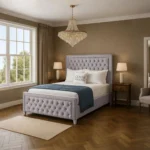 Sofia Chrome Bed - Silver - Image 2