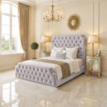 Roll-Top Upholstered - Silver - Image 2