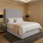 Panel Divan Bed - Silver - Image 2