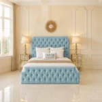 Roll-Top Upholstered - Sky