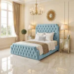 Roll-Top Upholstered - Sky - Image 2