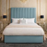 Panel Divan Bed - Sky