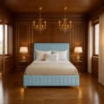 Chelsea Panel Bed - Sky