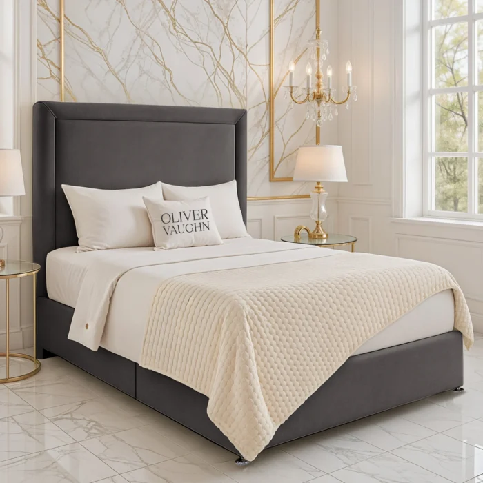 Hilton Divan Bed - Steel - Image 2