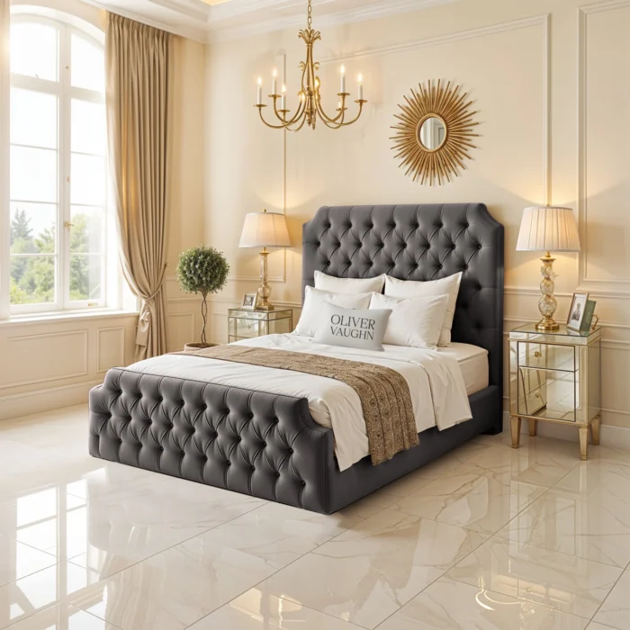 Roll-Top Upholstered - Steel - Image 2