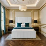 Wing Panel Bed - White