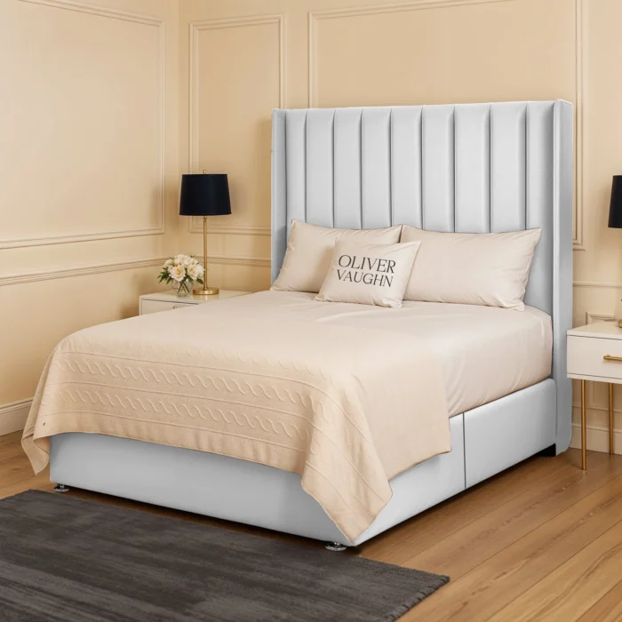 Chelsea Divan Bed - White - Image 2