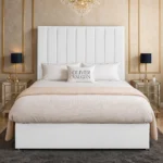 Panel Divan Bed - White